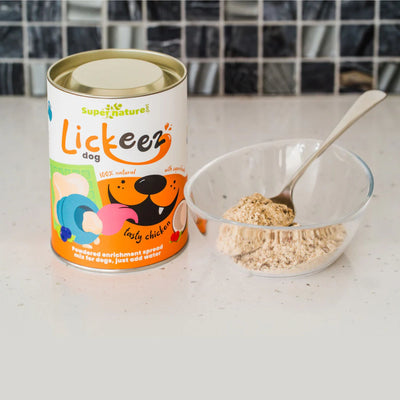 SuperNature Chicken Lickeez Enrichment Spread for Dogs | Barks & Bunnies