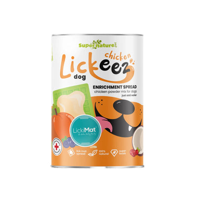 SuperNature Chicken Lickeez Enrichment Spread for Dogs | Barks & Bunnies