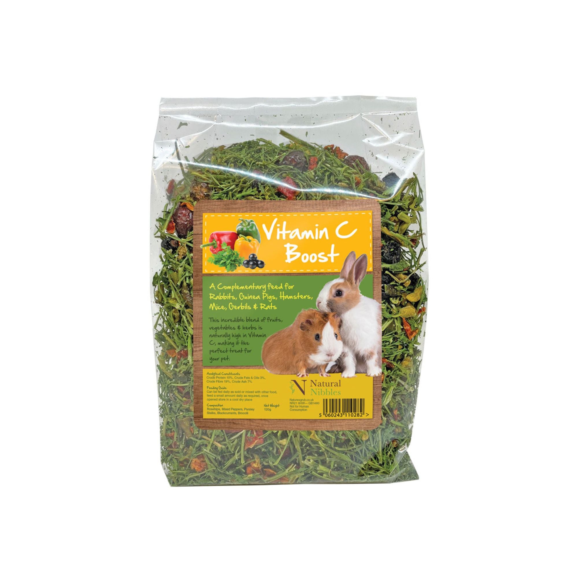 Natural Nibbles Vitamin C Boost for Rabbits & Small Animals | Barks & Bunnies