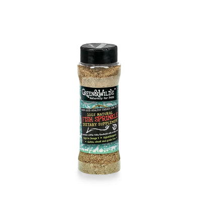 Green & Wilds Fish Sprinkle Health Supplement for Dogs & Cats | Barks & Bunnies