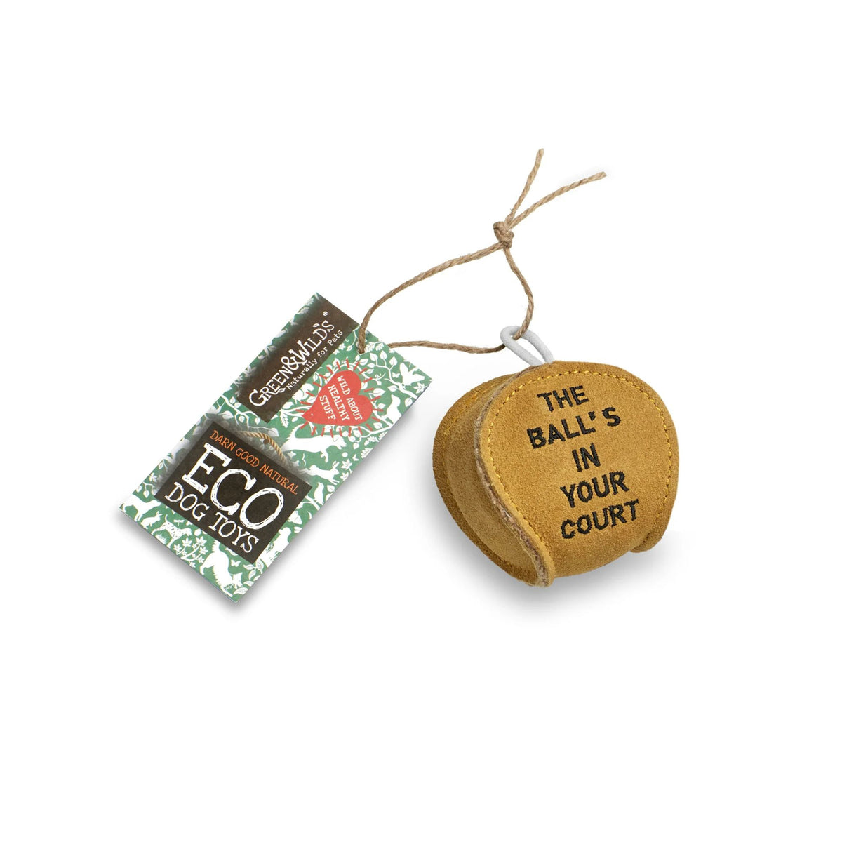 Green &amp; Wilds Balls In Your Court, Eco Friendly Dog Toy | Barks &amp; Bunnies