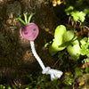 Green & Wilds Ruby The Radish Eco Dog Toy | Barks & Bunnies