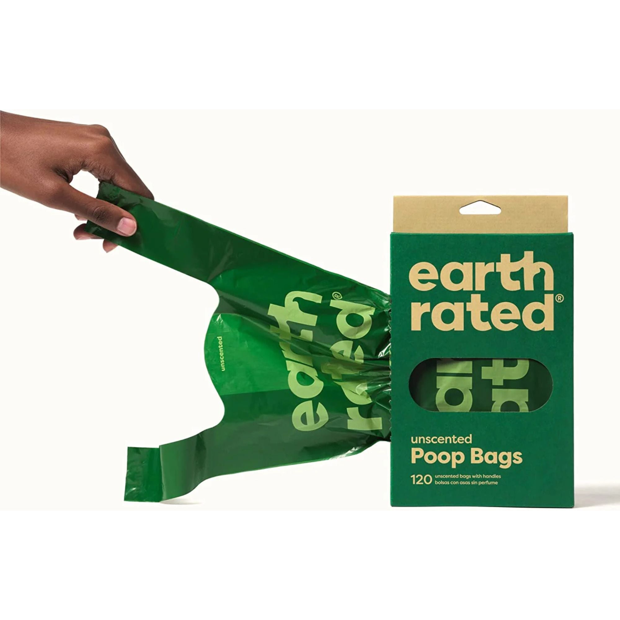 Earth Rated 120 Unscented Poop Bags | Barks & Bunnies