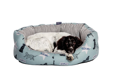 Battersea Playful Dogs Deluxe Slumber Dog Bed| Barks & Bunnies