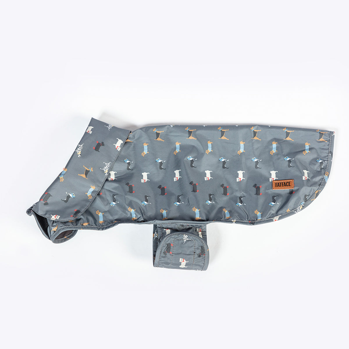 FatFace Marching Dogs Raincoat, Lightweight | Barks & Bunnies