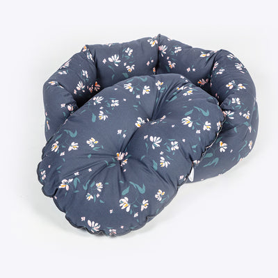FatFace Brush Floral Deluxe Slumber Dog Bed by Danish Design | Barks & Bunnies