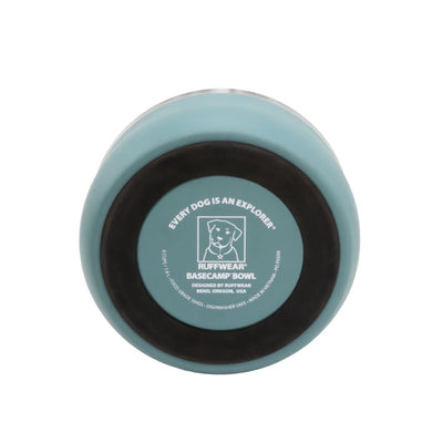 Underside of Ruffwear Basecamp Bowl showing non-slip silicone base