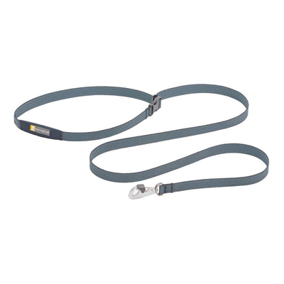 Ruffwear Flagline Dog Lead in Basalt Gray on white background