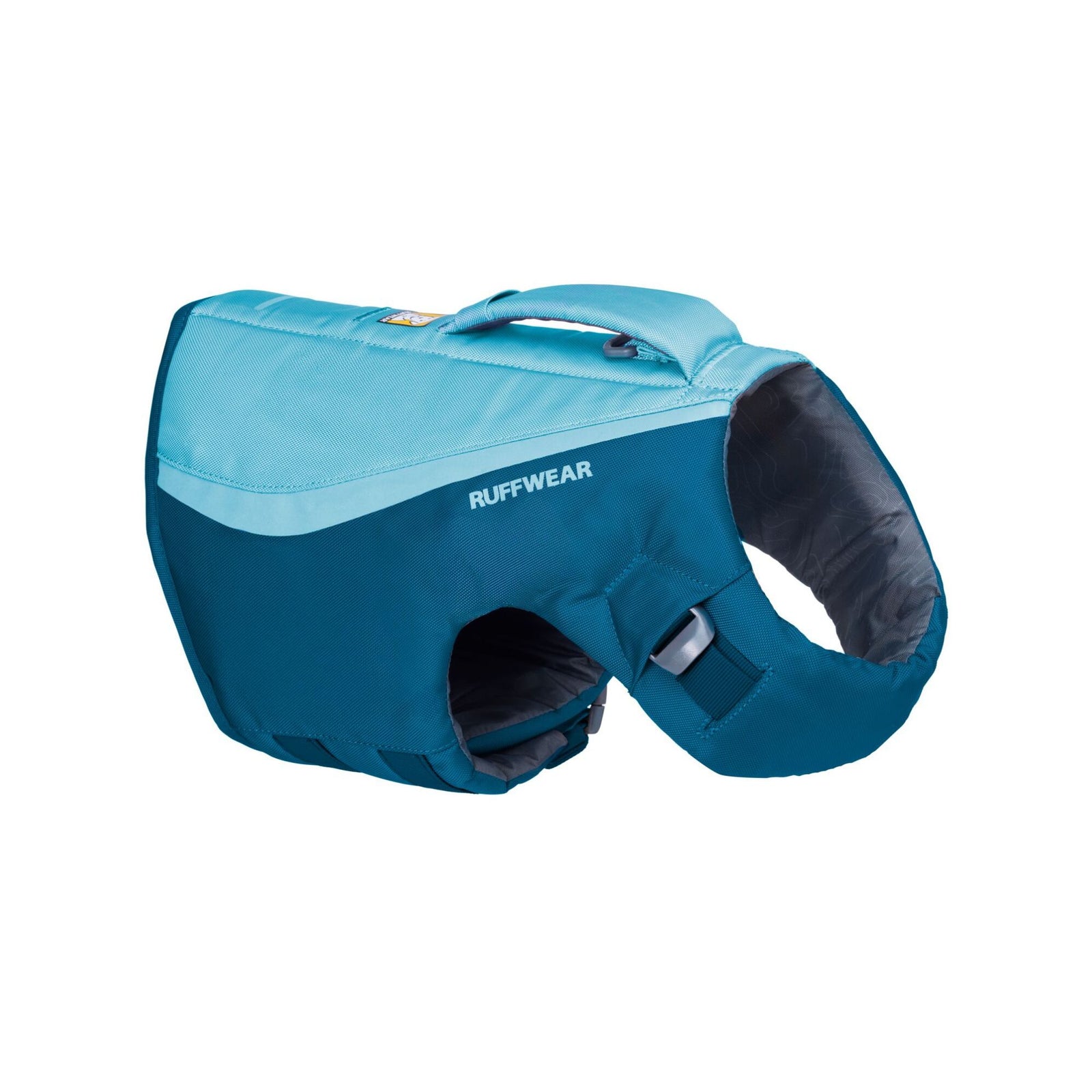 Ruffwear Float Coat dog life jacket in Purple Lily, front three-quarter view on white