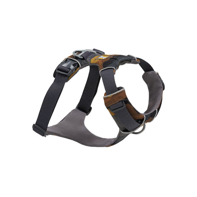 Ruffwear Front Range Harness in Moonlight Mountains shown from the front on a white background