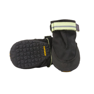 Ruffwear Summit Trex Shoes in Obsidian Black, pair shown from above