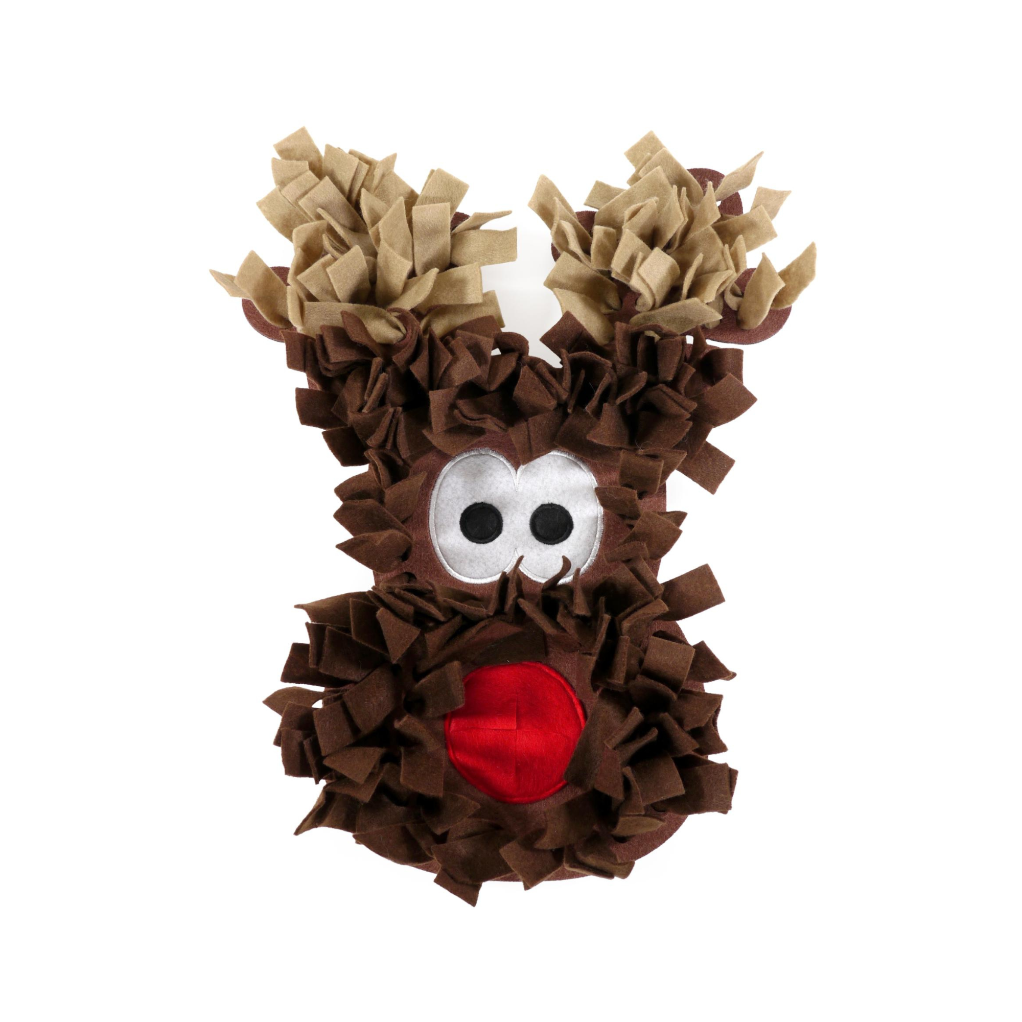 Rosewood Reindeer Snuffle Forage Mat for Dogs & Rabbits | Barks & Bunnies