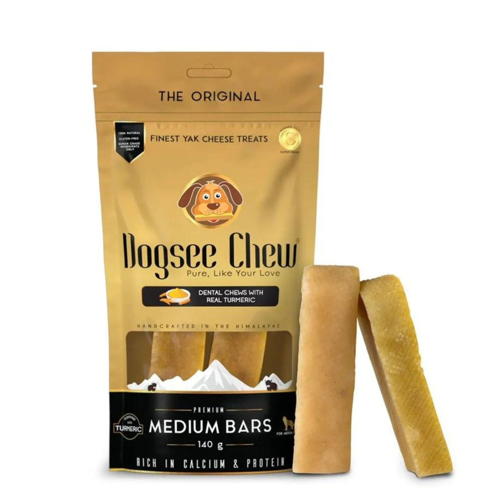 Dogsee Himalayan Yak Chews for Dogs Medium | Barks & Bunnies