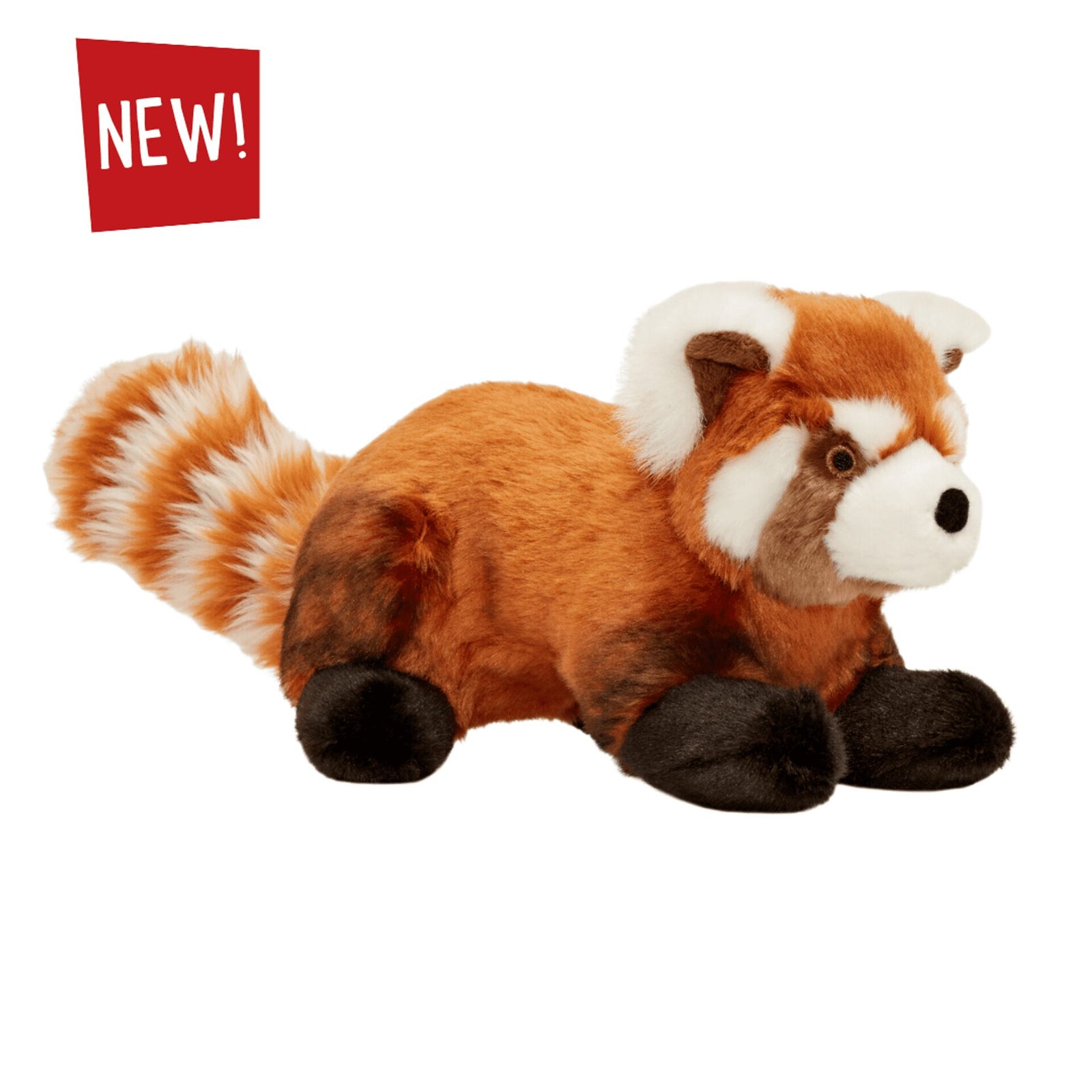 Fluff & Tuff Archie Red Panda, Durable Plush Dog Toys | Barks & Bunnies