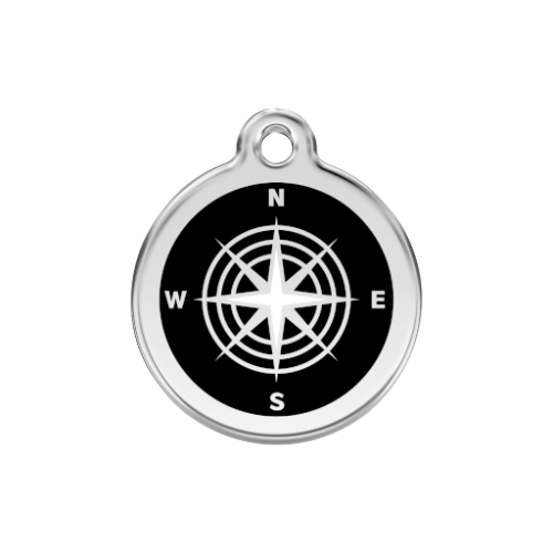 Red Dingo Compass Dog Tag, Order Online | Barks & Bunnies