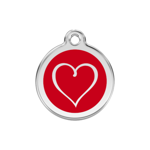 Red Dingo Tribal Dog ID Tag UK | Barks & Bunnies