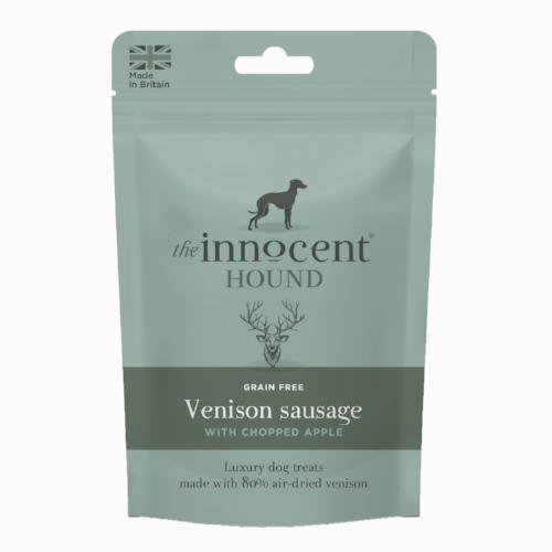 The Innocent Hound Venison Sausages with Chopped Apple | Barks & Bunnies