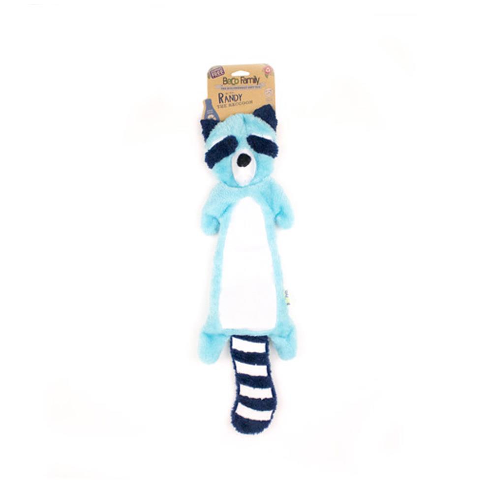 Beco Pets Eco Friendly Dog Toy Stuffing Free Racoon | Barks & Bunnies