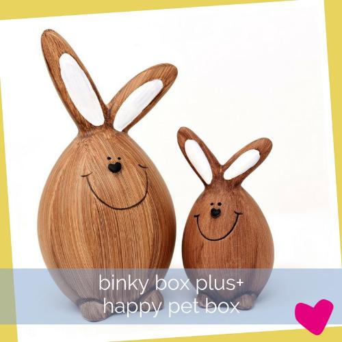 Happy Rabbit Binky Box PLUS Rabbit Subscription Box | Barks & Bunnies