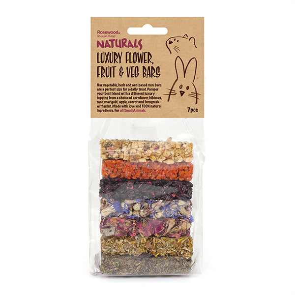 Rosewood Luxury Flower, Fruit & Veg Bars (7pc) | Barks & Bunnies