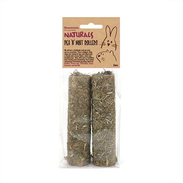 Rosewood Naturals Pea 'n' Mint Rollers | Barks & Bunnies
