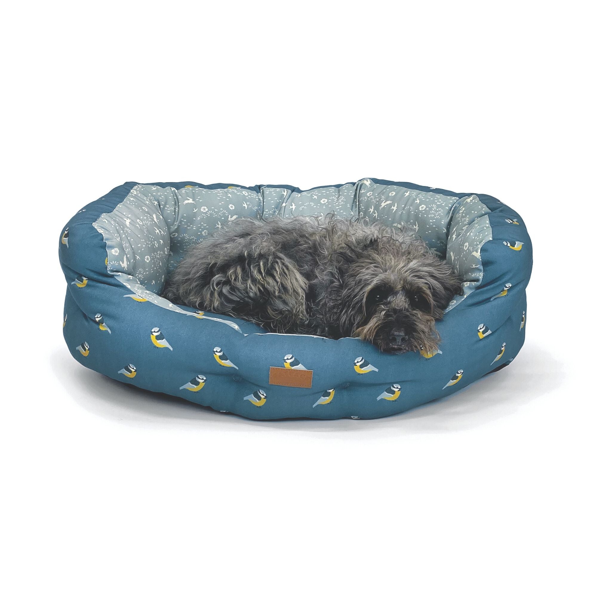 Fat Face Flying Birds Dogs Deluxe Slumber Dog Bed by Danish Design | Barks & Bunnies