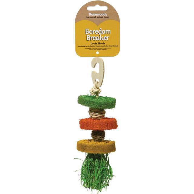 Boredom Breaker Loofa Hoola Garland | Barks & Bunnies