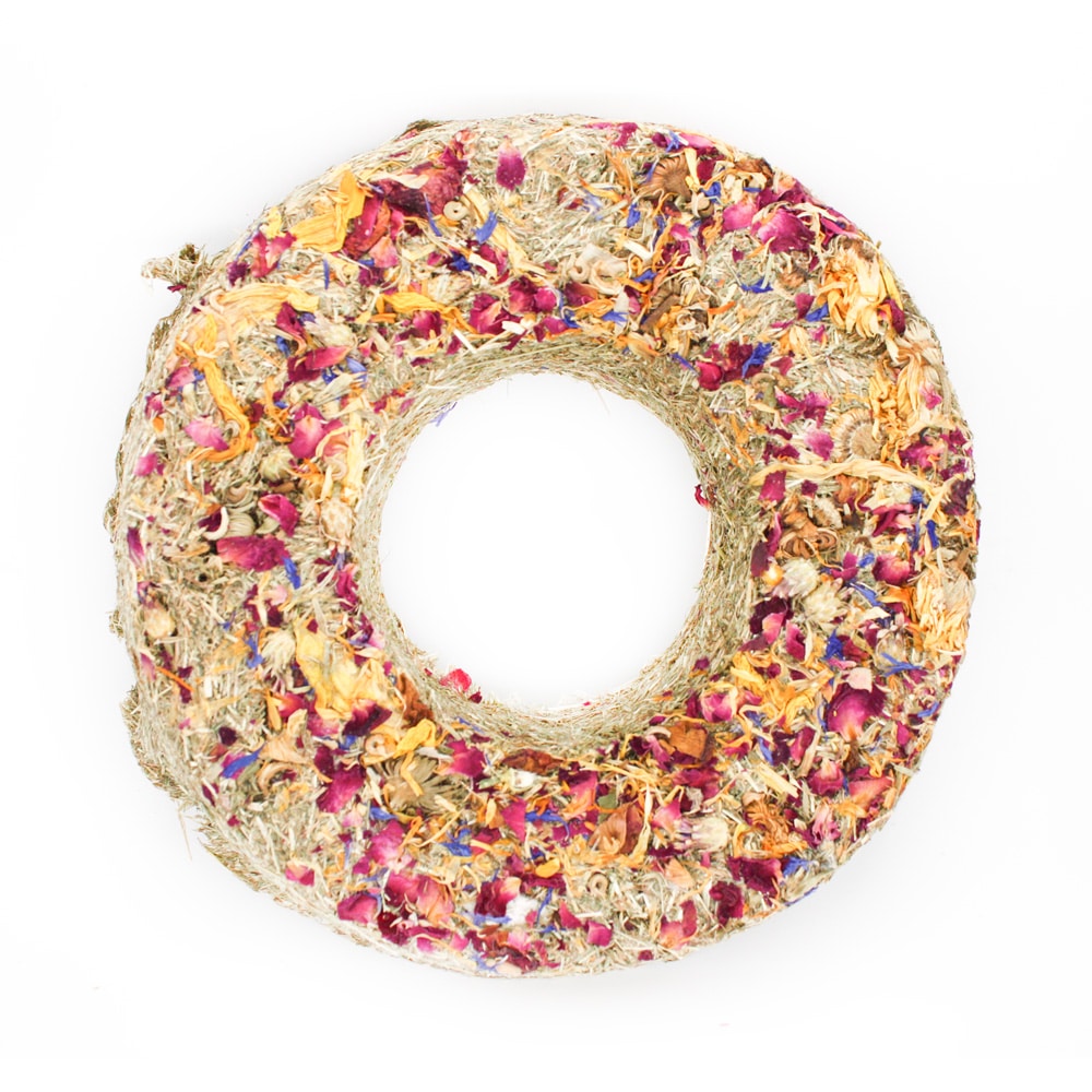 Happy Pet Nature First Flower ring for Rabbits | Barks & Bunnies