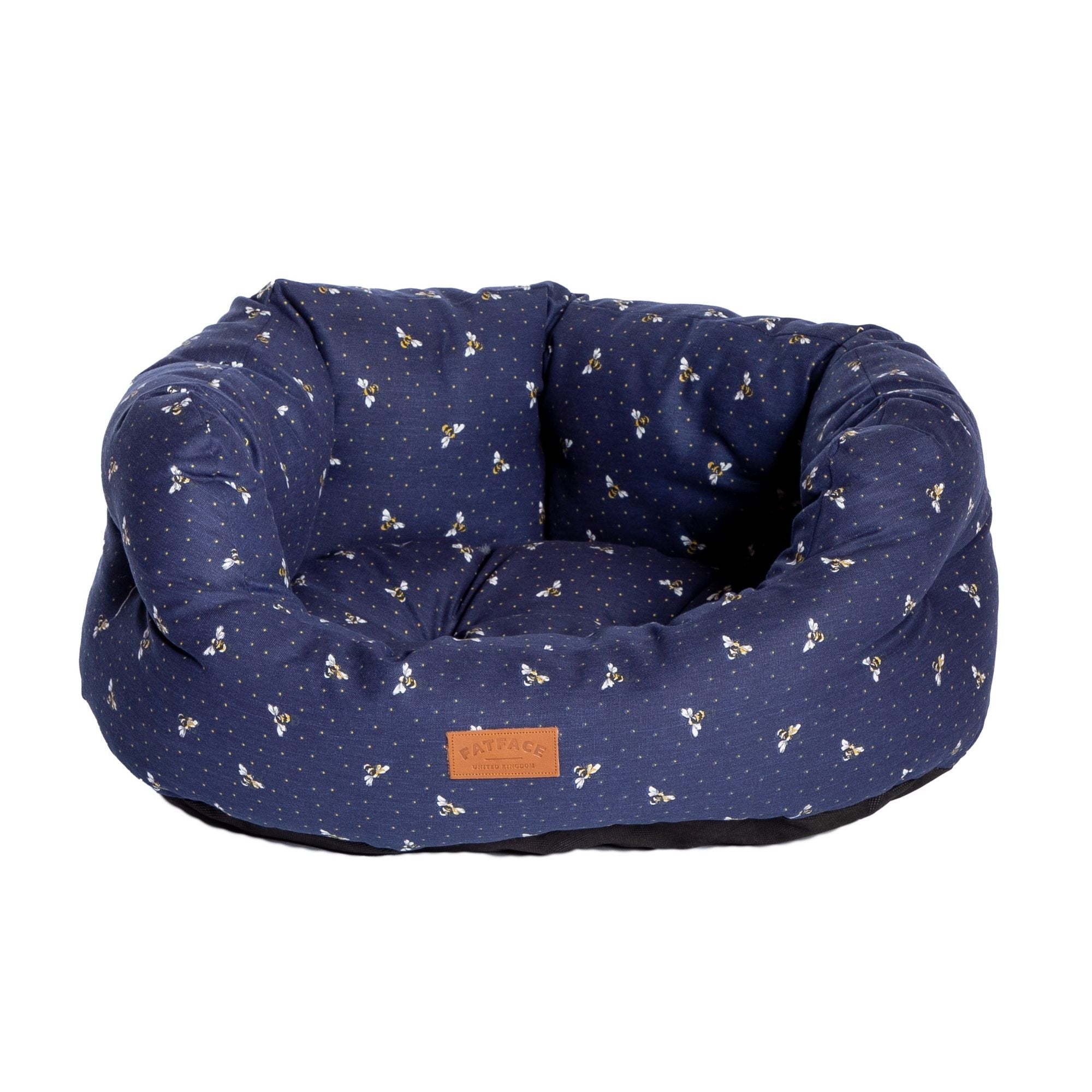 Fat Face Spotty Bees Deluxe Slumber Dog Bed by Danish Design | Barks & Bunnies