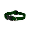 Lupine Basics Dog Collars Green, Solid Plain Colours | Barks & Bunnies