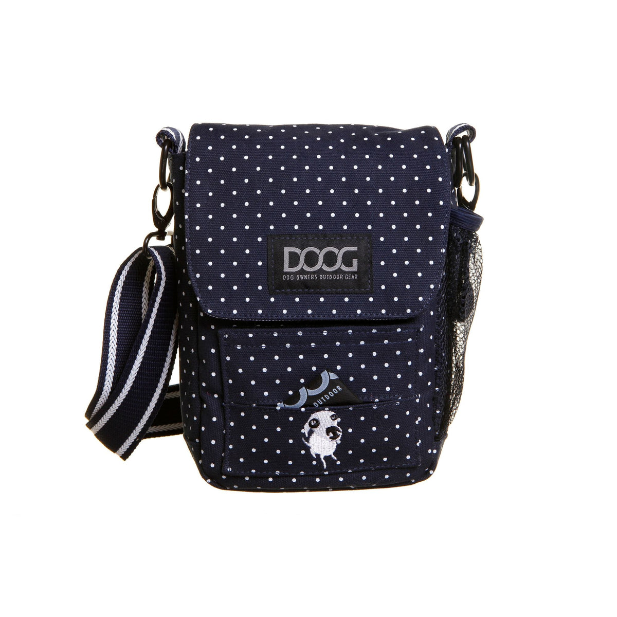 DOOG Walkie Bag Navy Blue, Cross Body Dog Walking Bag | Barks &amp; Bunnies