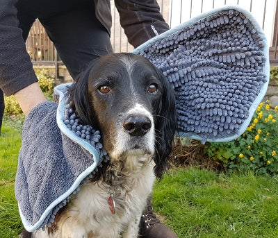 Henry Wag Microfibre Noodle Glove Towel For Dogs | Barks & Bunnies