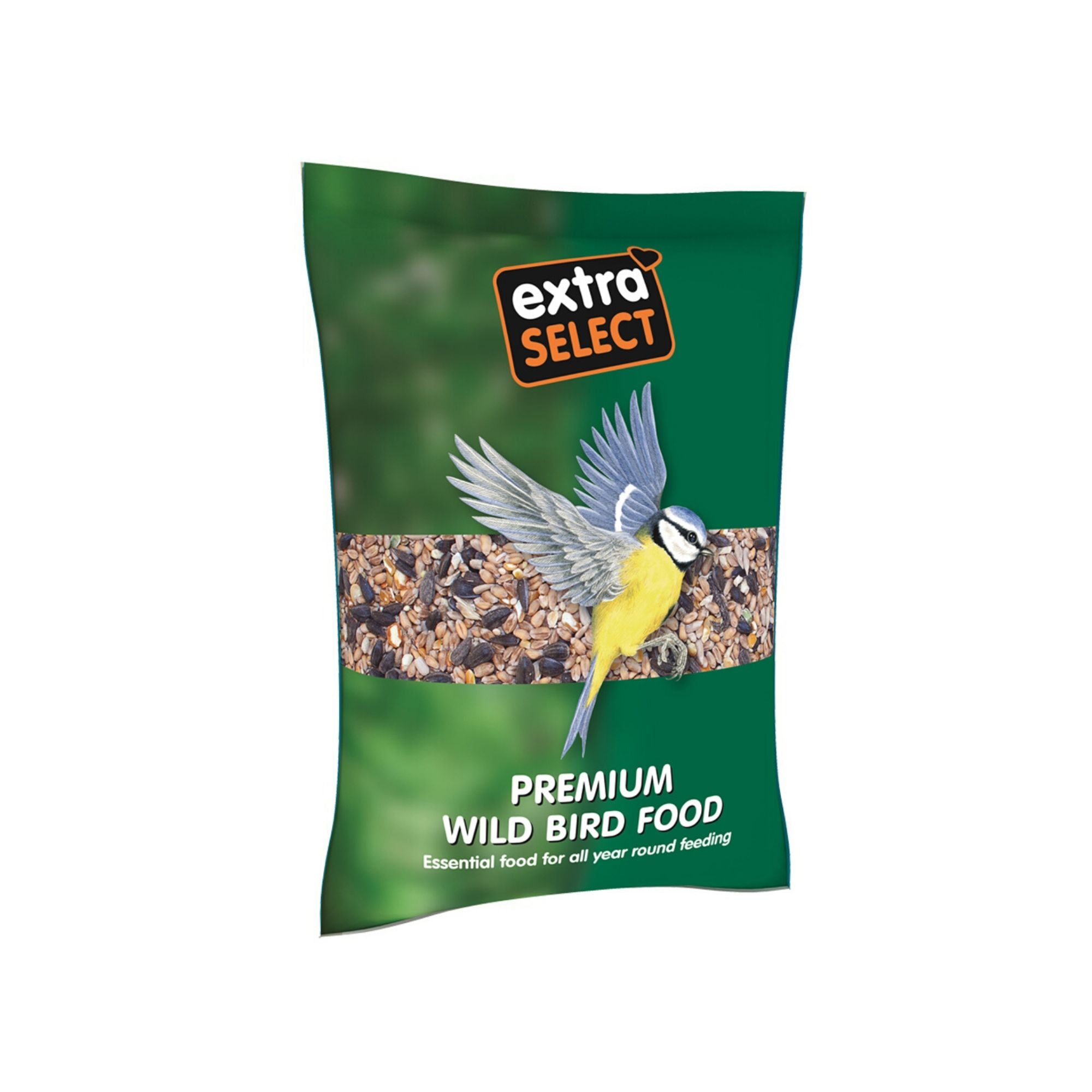 Extra Select Premium Wild Bird Seed 1kg, Bird Food | Barks & Bunnies