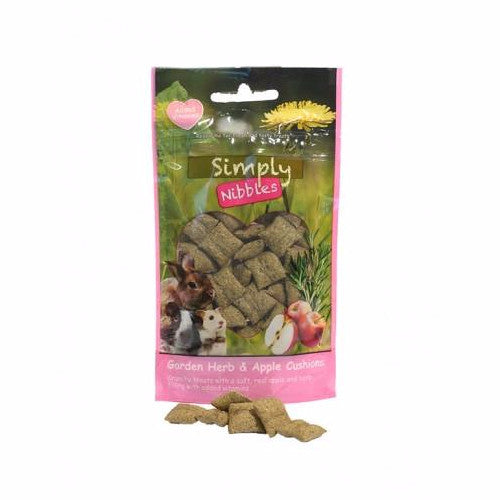 Rosewood Garden Herb & Apple Cushions, Rabbit Treats | Barks & Bunnies