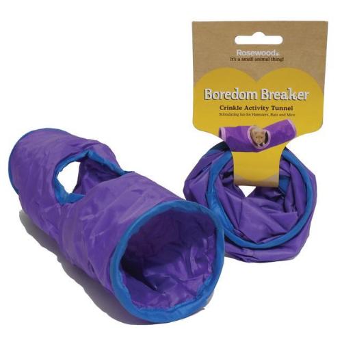 Rosewood Boredom Breaker Crinkle Activity Tunnel | Barks & Bunnies