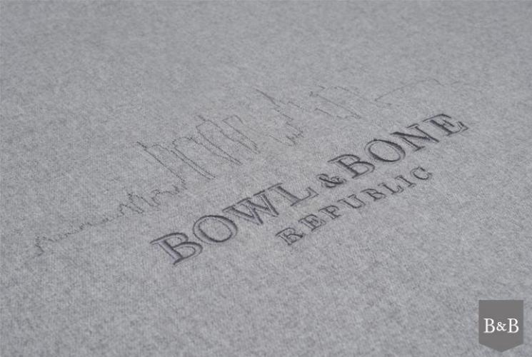Bowl &amp; Bone Republic Loft Bed Graphite | Barks &amp; Bunnies
