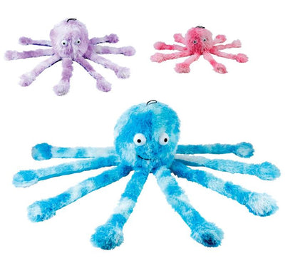 Gor Pets Octopus Dog & Puppy Toy, Super Soft, Plush | Barks & Bunnies