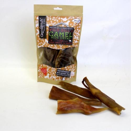 Green & Wilds Camel Hide Chews for Dogs | Barks & Bunnies