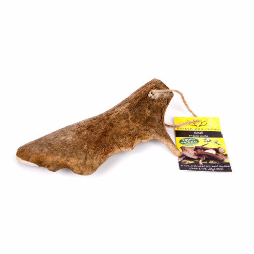 Antler Dog Chew Toy, Green & Wilds Fallow Antler Chew | Barks & Bunn..
