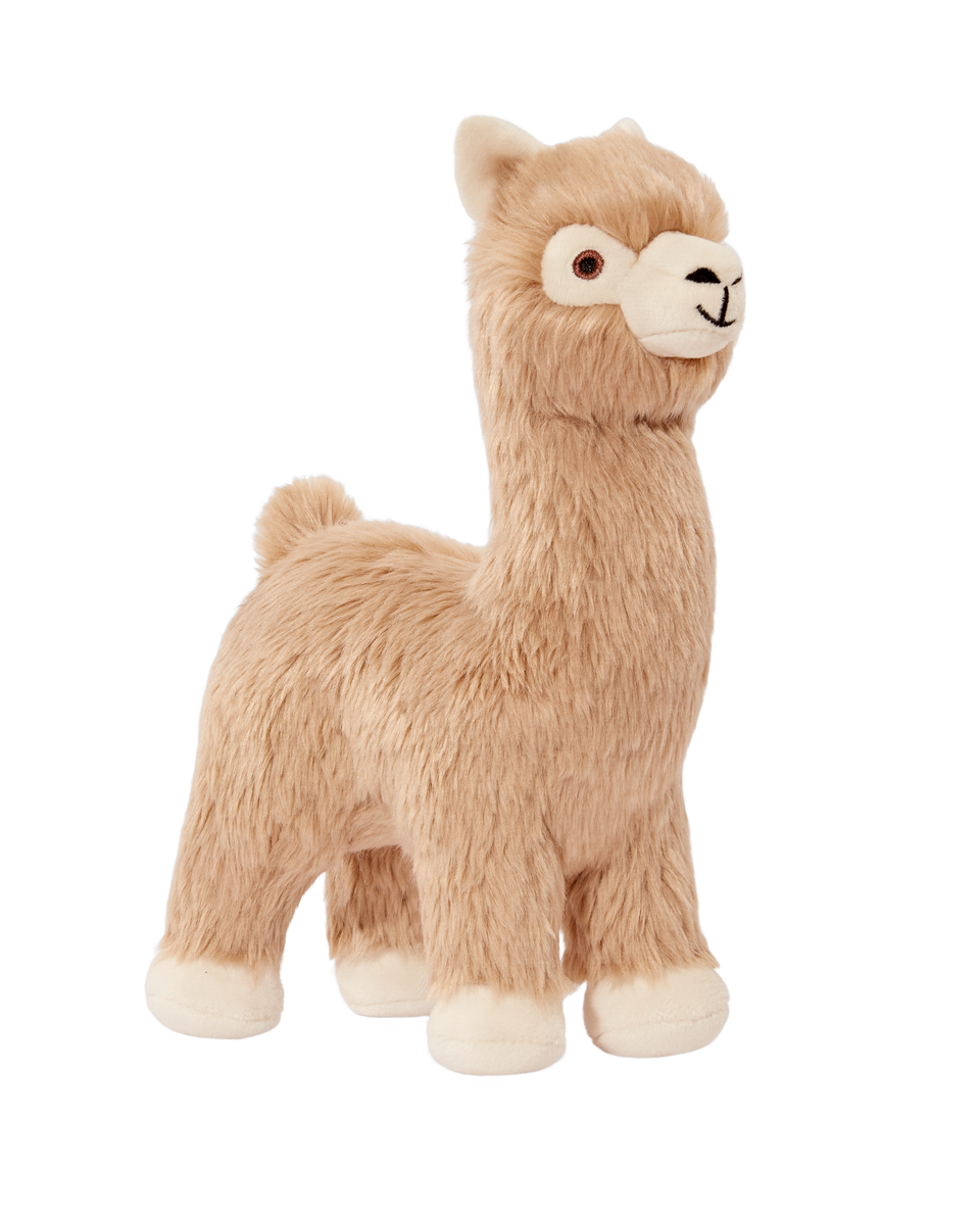 Fluff & Tuff Inca Alpaca, Durable Plush Dog Toys | Barks & Bunnies
