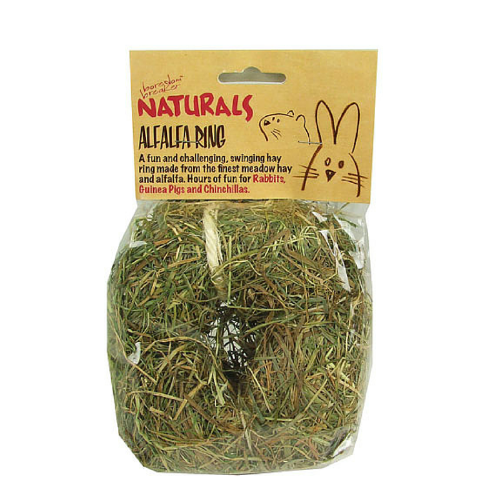 Rosewood Naturals Alfalfa Ring for Rabbits | Barks & Bunnies