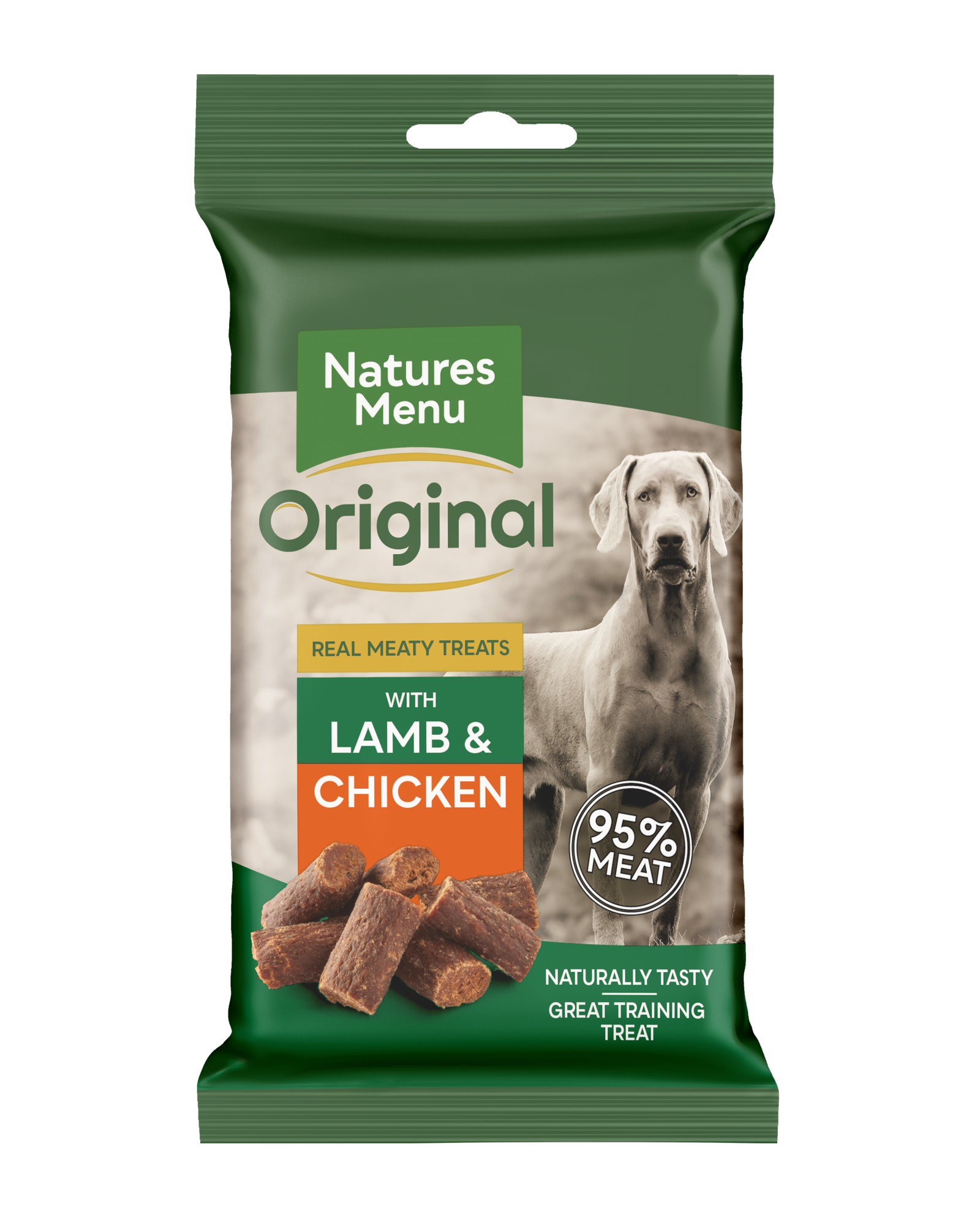 Natures Menu Real Meaty Lamb & Chicken Dog Treats | Barks & Bunnies