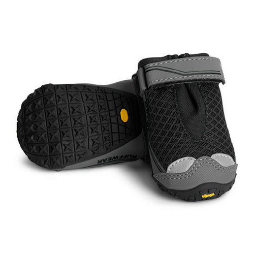 Ruffwear Grip Trex Dog Boots in Obsidian Black, Paw Protection | Barks & Bunnies