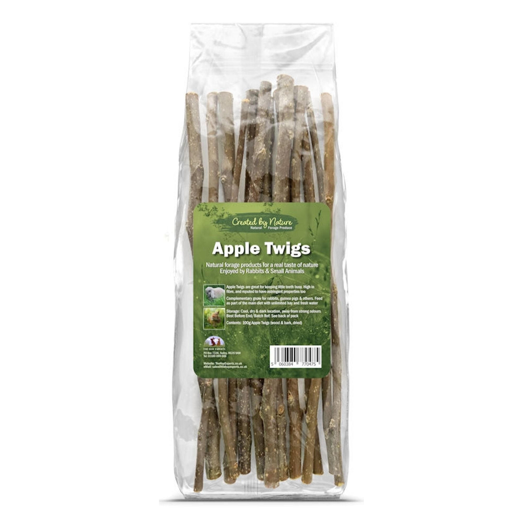The Hay Experts Apple Twigs, Toys for Rabbits | Barks & Bunnies