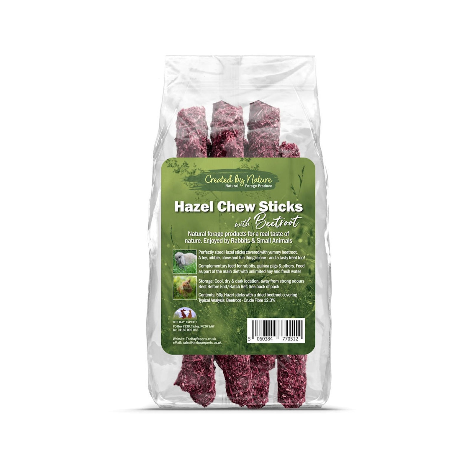 Hazel Chew Sticks with Beetroot