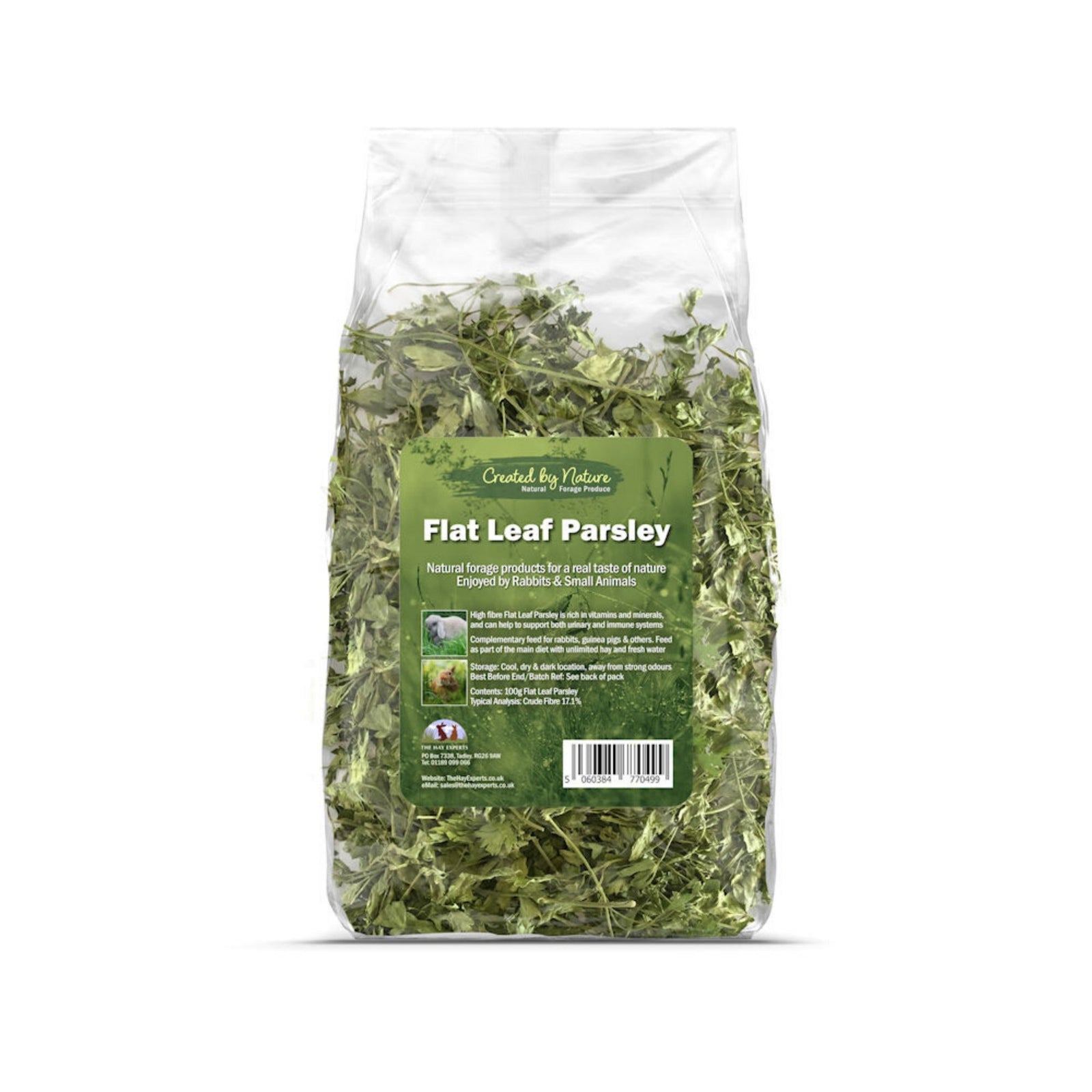 The Hay Experts Flat Leaf Parsley for Rabbits | Barks & Bunnies