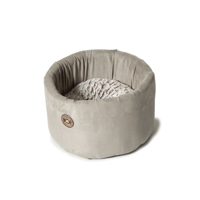 Danish Design Arctic Grey Cat Bed Cosy | Barks & Bunnies
