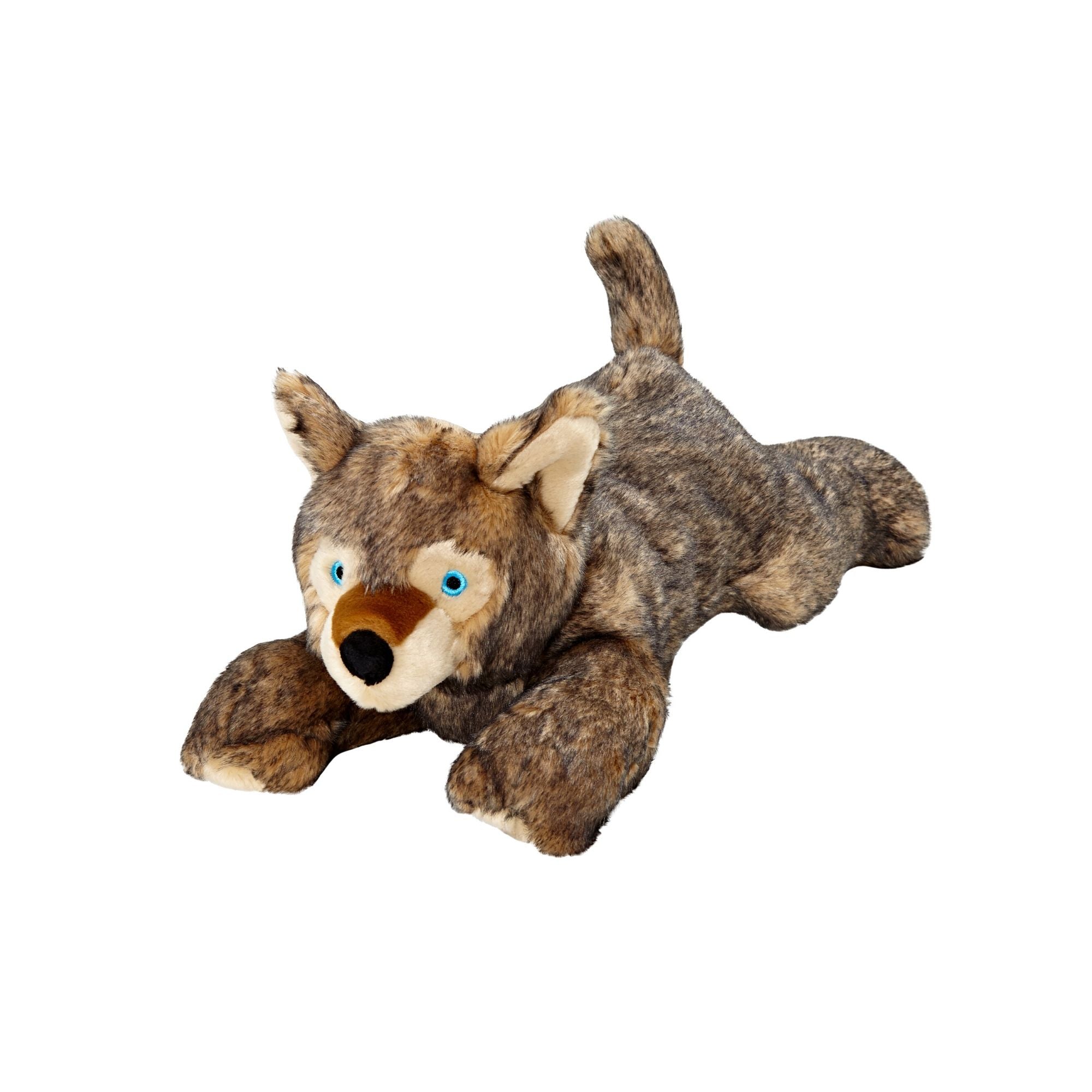 Fluff & Tuff Lobo Wolf Pup, Durable Plush Dog Toys | Barks & Bunnies