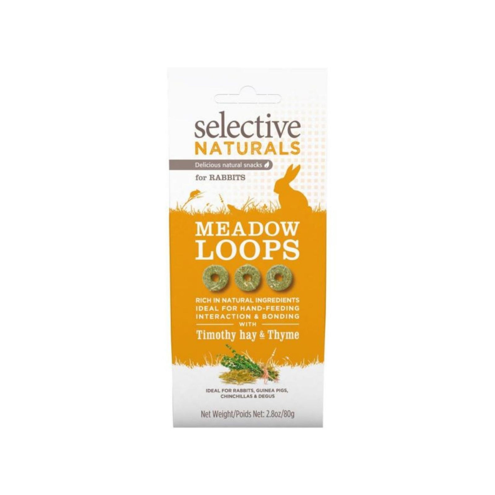 Supreme Selective Naturals Meadow Loops for Rabbits | Barks & Bunnies