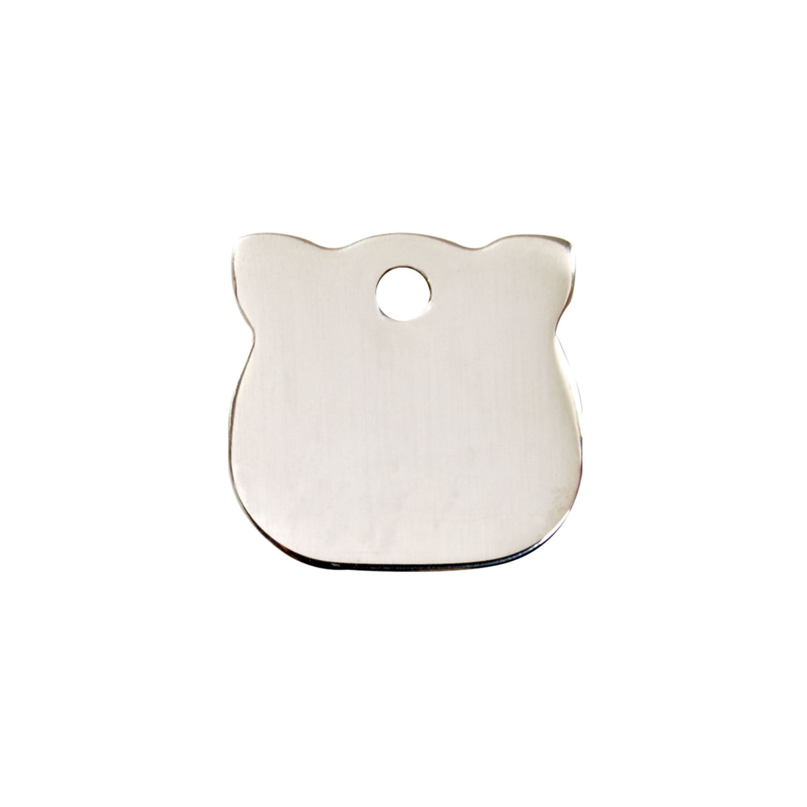 Cat Head Red Dingo Stainless Steel Cat ID Tags | Barks & Bunnies